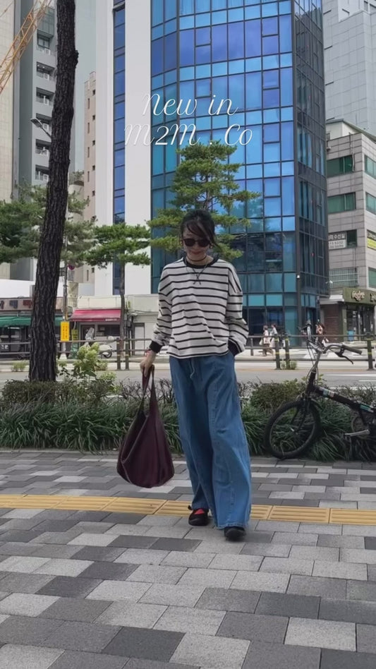 預訂款*有質感橫間衞衣